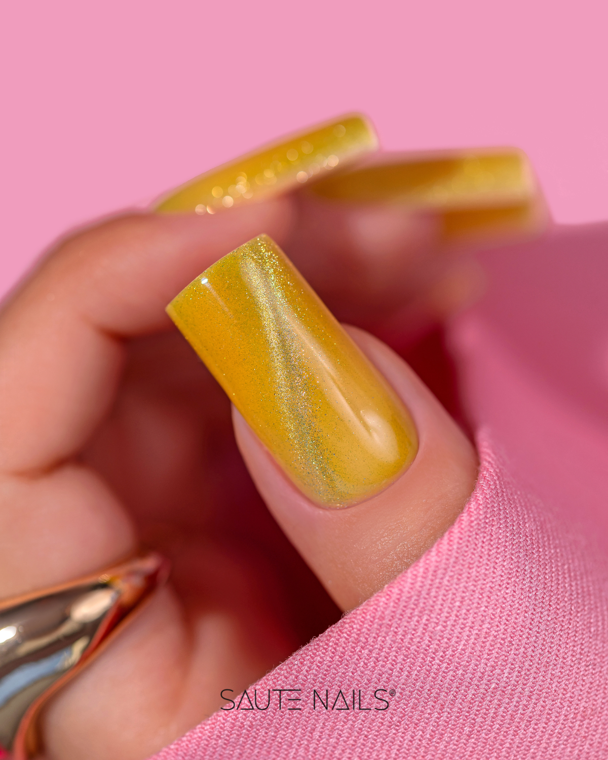 Cat Eye Saute Nails - E05