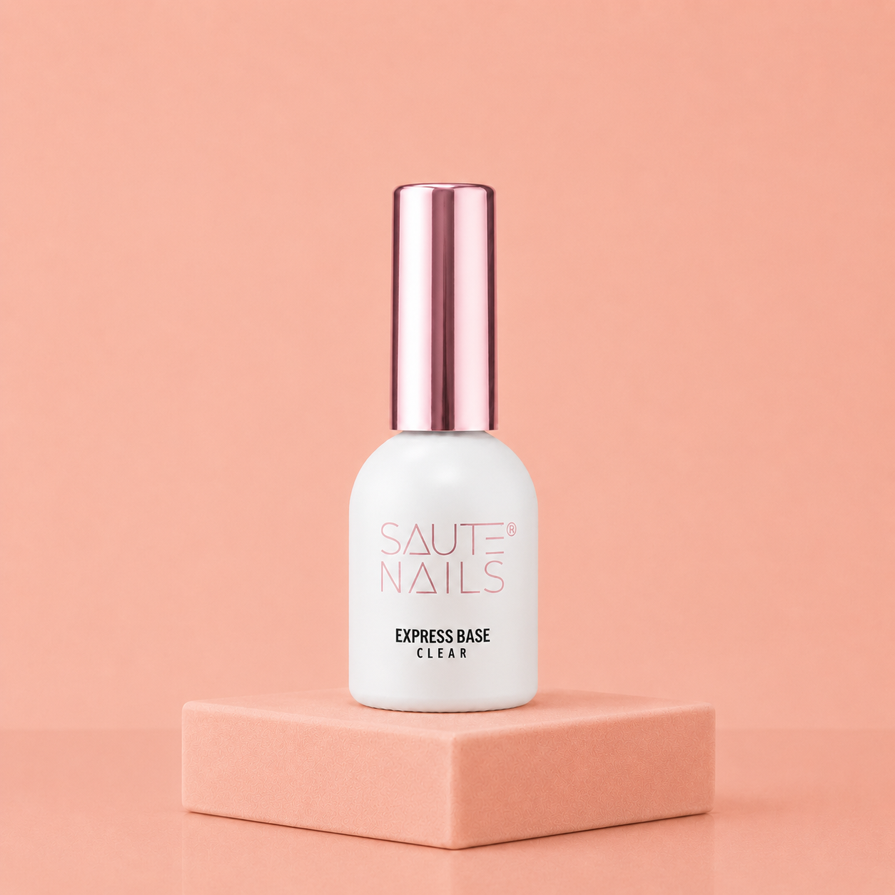 Saute Nails Express Base Clear – Base Transparente Auto-Égalsante 8 ml