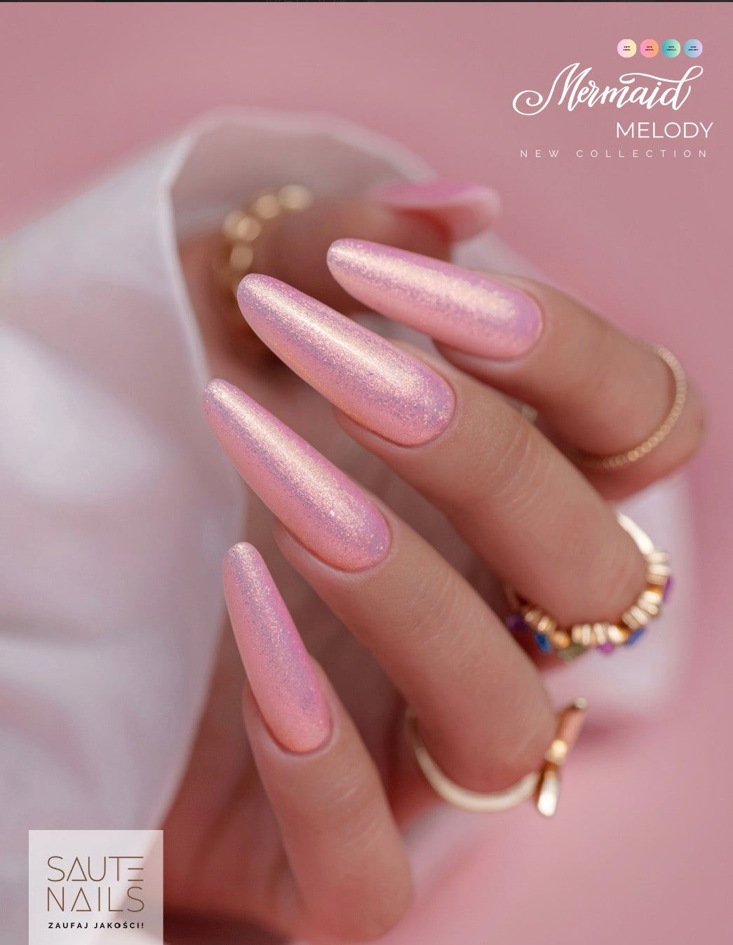 Couleur Semi-Permanente Saute Nails n°S278 Arista – Rose sirène