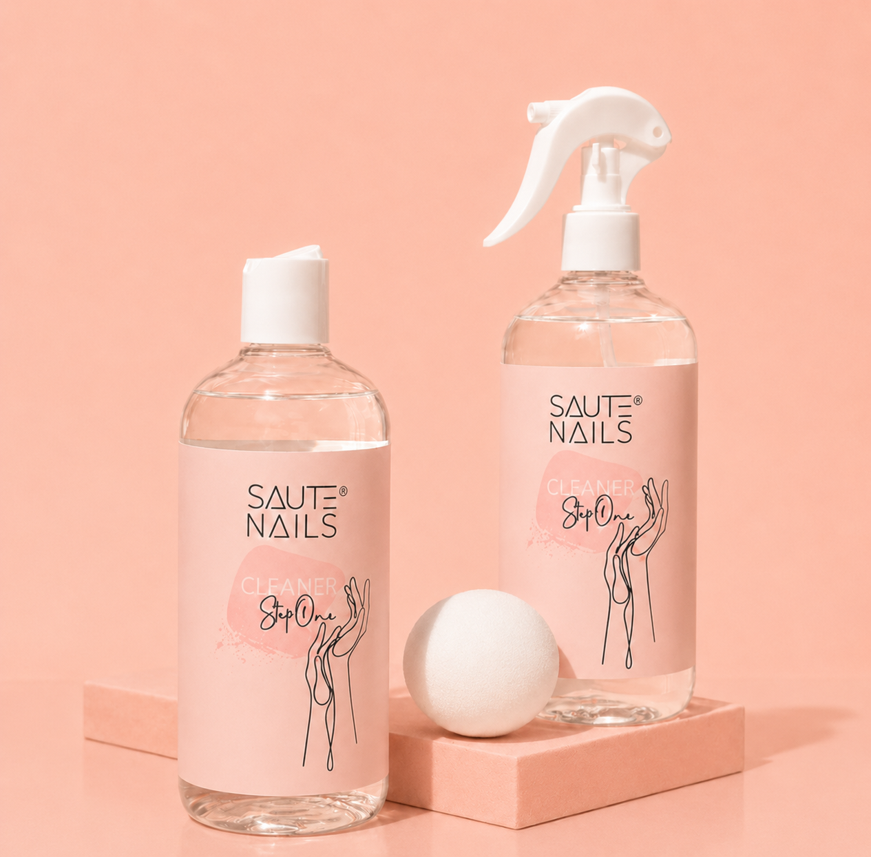 Saute Nails Cleaner Step One – Cleaner Dégraissant pour Ongles