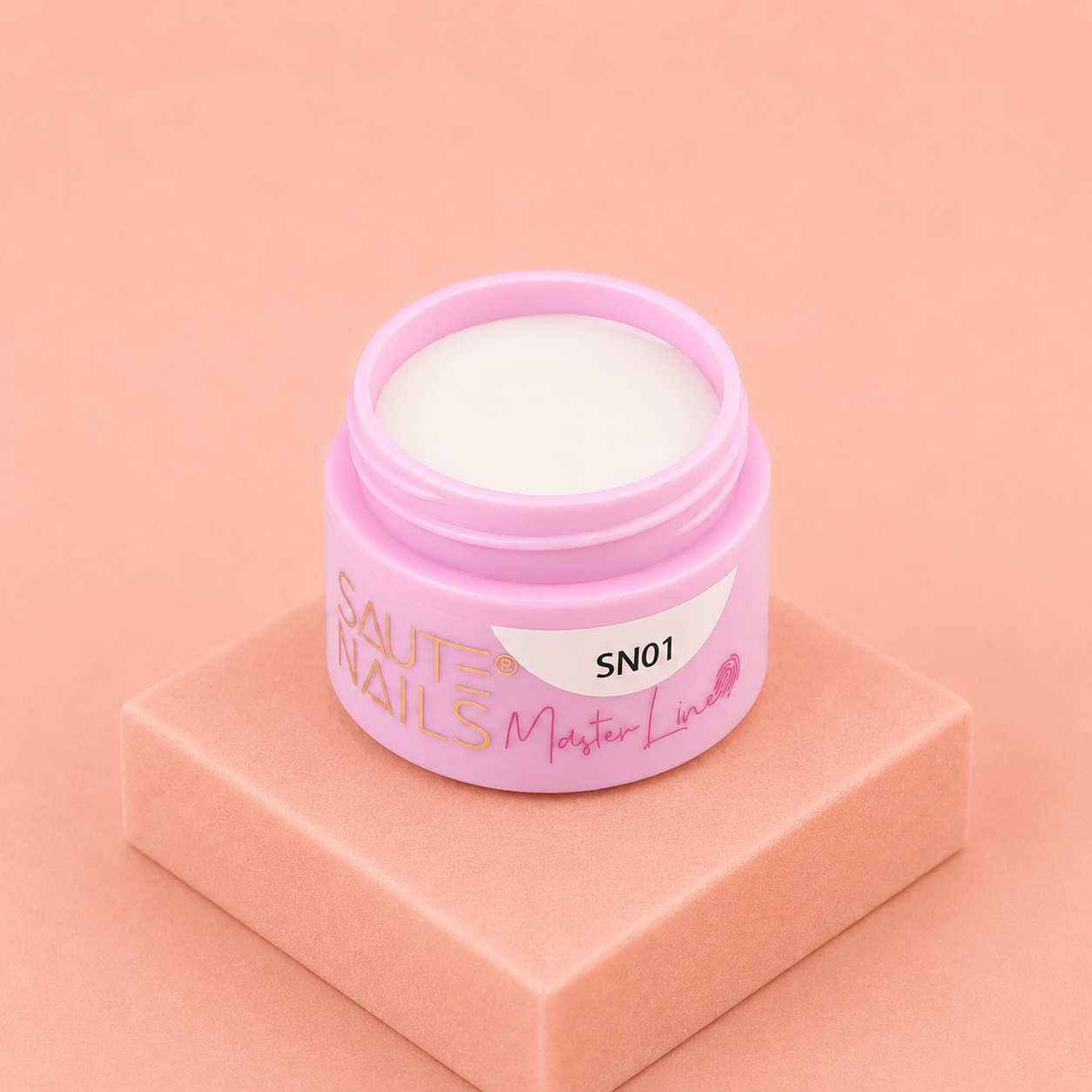 Saute Nails Master Line SN01 – Gel de Décoration Blanc pour Nail Art