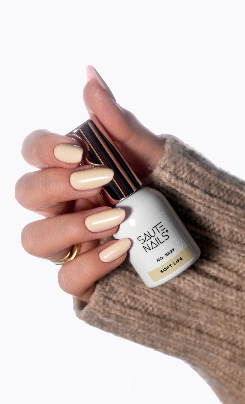 Couleur Semi-Permanente Saute Nails n°337 Soft Life – Jaune Pastel