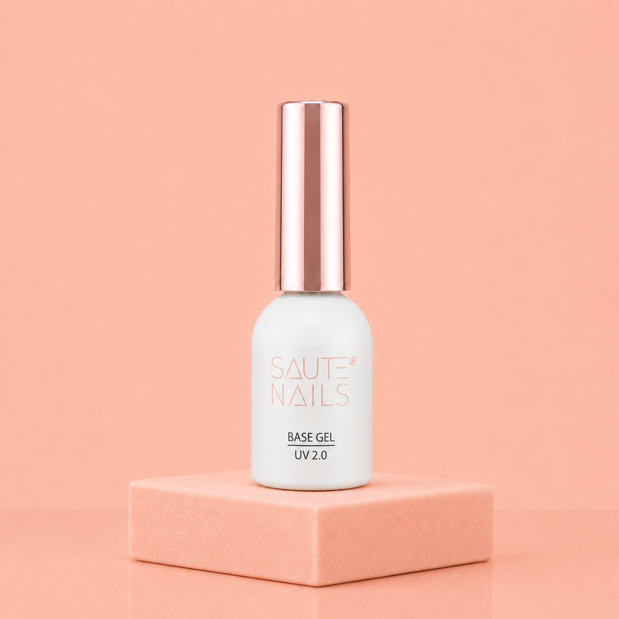 Saute Nails Base Gel UV 2.0 – Base Gel UV avec Fibres Renforçantes 8 ml