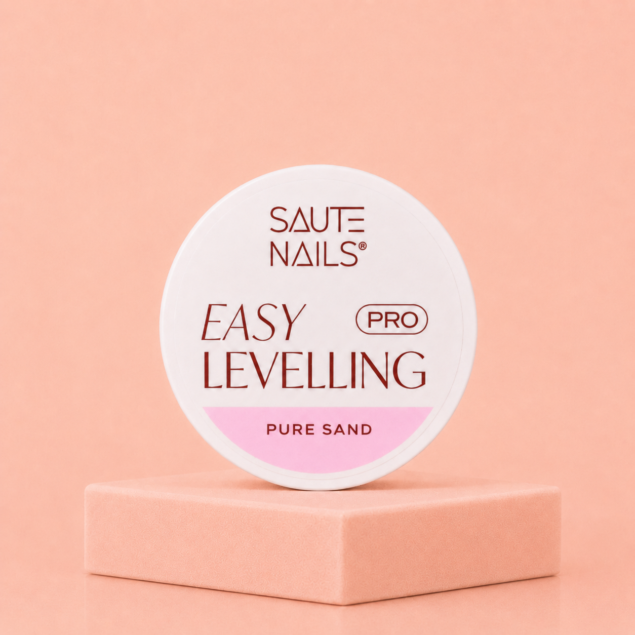 Saute Nails Easy Levelling Pure Sand 30Gr – Gel de Construction Beige Sable Naturel