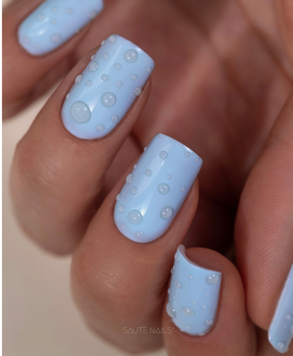 Saute Nails Water Top – Top Coat Effet Goutte D’eau (Step 1 & Step 2)