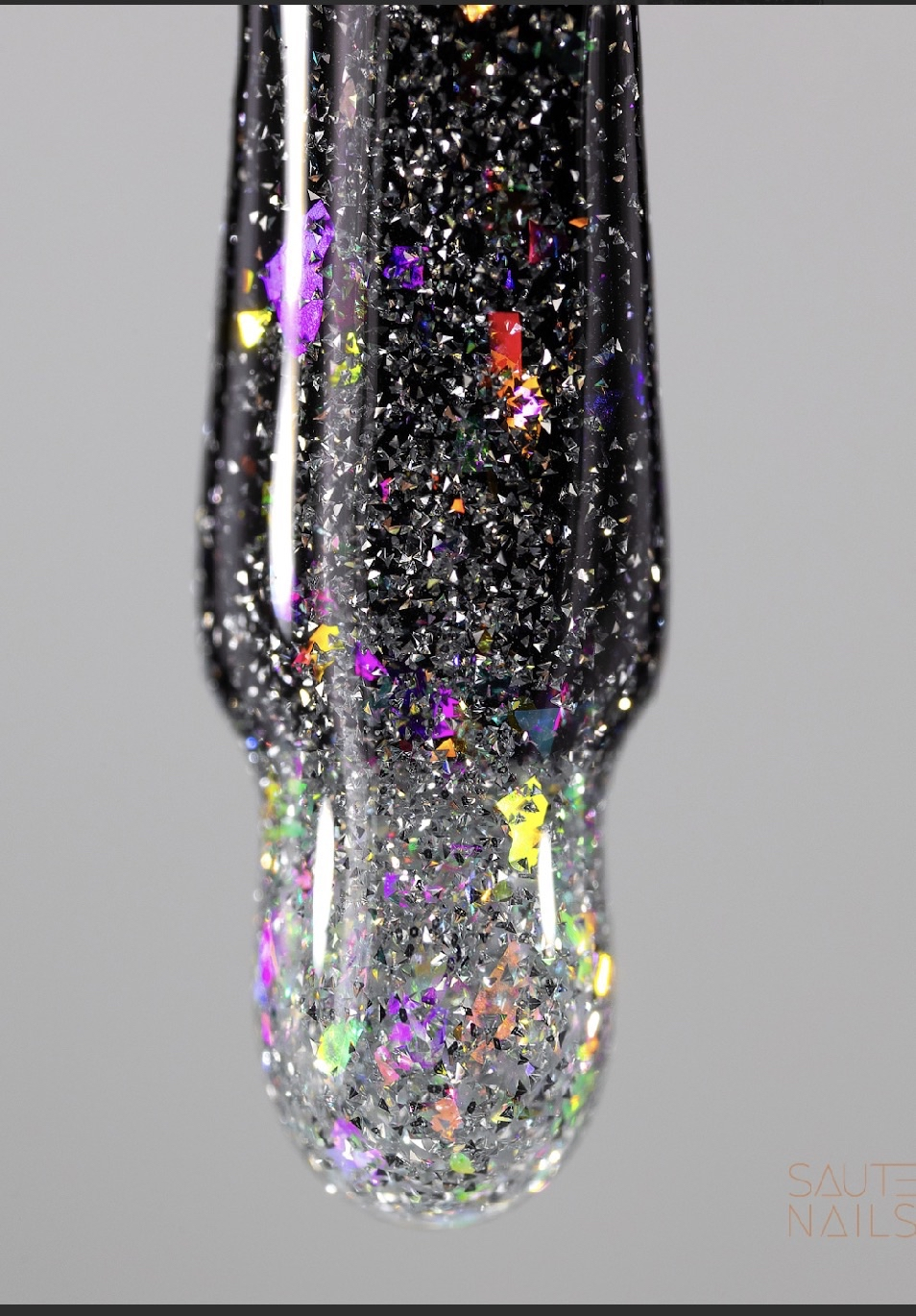 Saute Nails Silver Flash – Finition Argentée Effet Flash