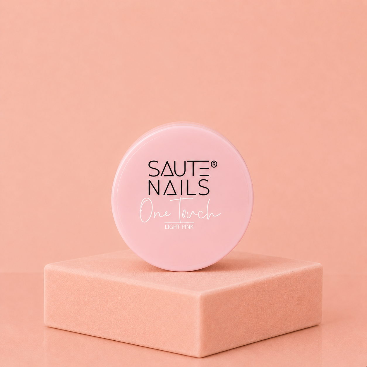 Saute Nails One Touch Light Pink 50Gr – Gel de Construction Rose Clair