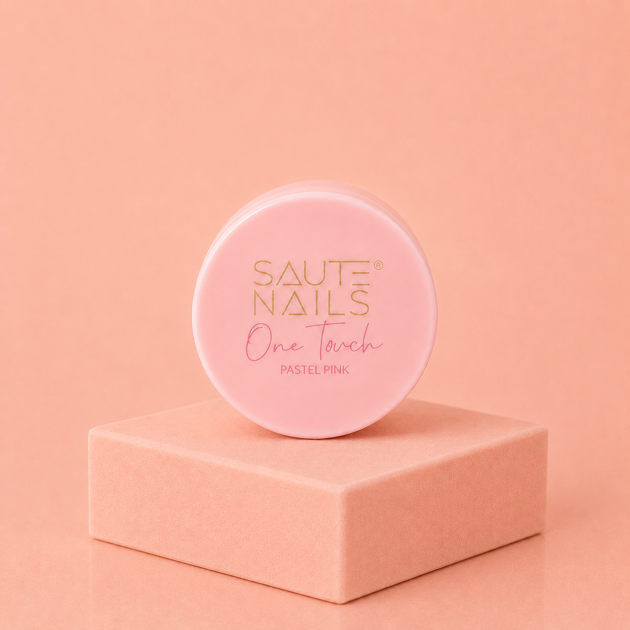 Saute Nails One Touch Pastel Pink  – Gel de Construction Rose Pastel