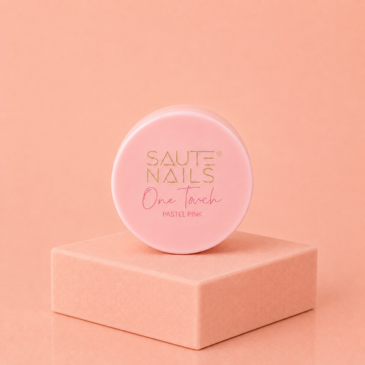 Saute Nails One Touch Pastel Pink  – Gel de Construction Rose Pastel