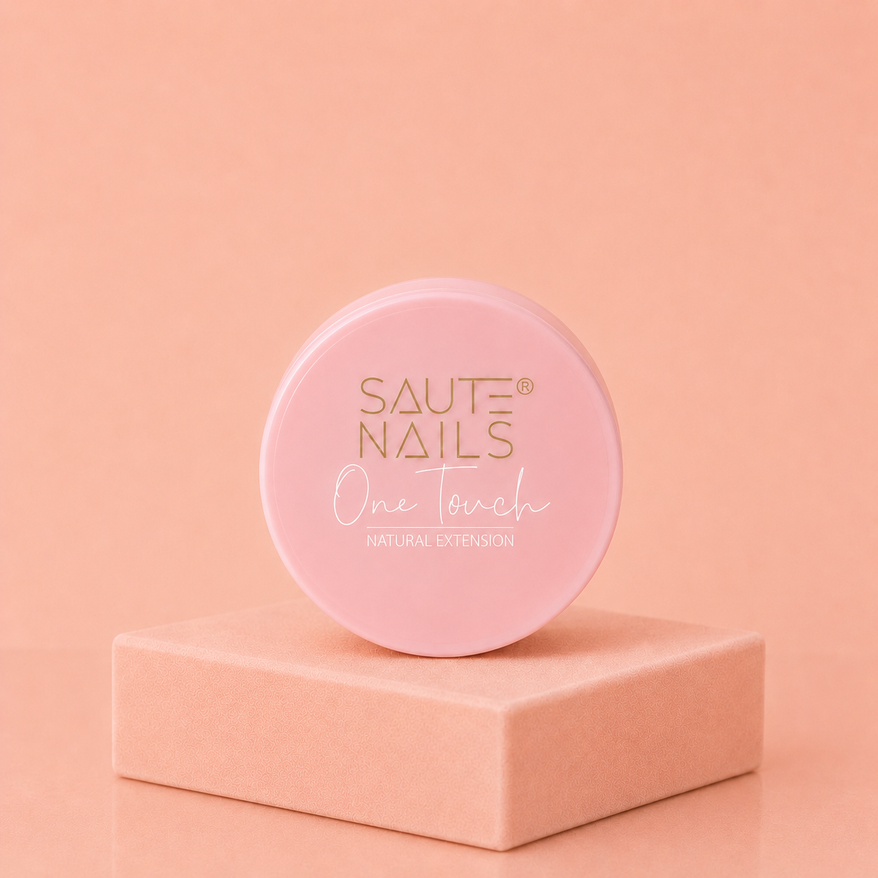 Saute Nails One Touch Natural Extension – Gel de Construction Nude Naturel