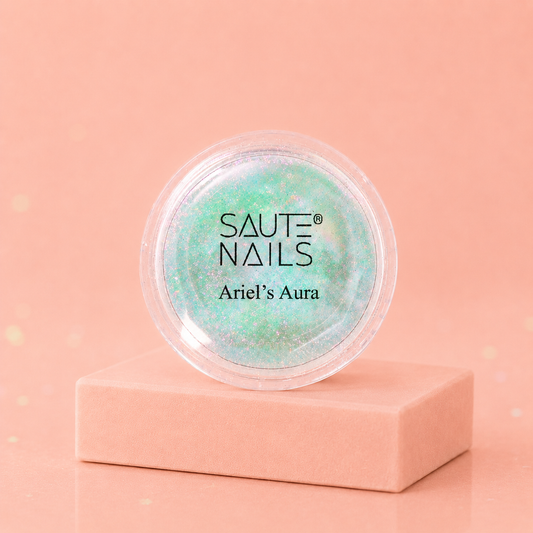 Saute Nails Ariel’s Aura – Finition Sirène Holographique