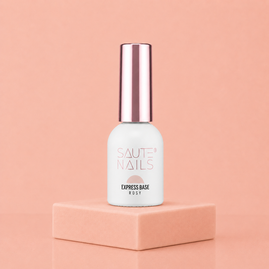 Saute Nails Express Base Rosy – Base Cover Rose Nude Naturel 8 ml