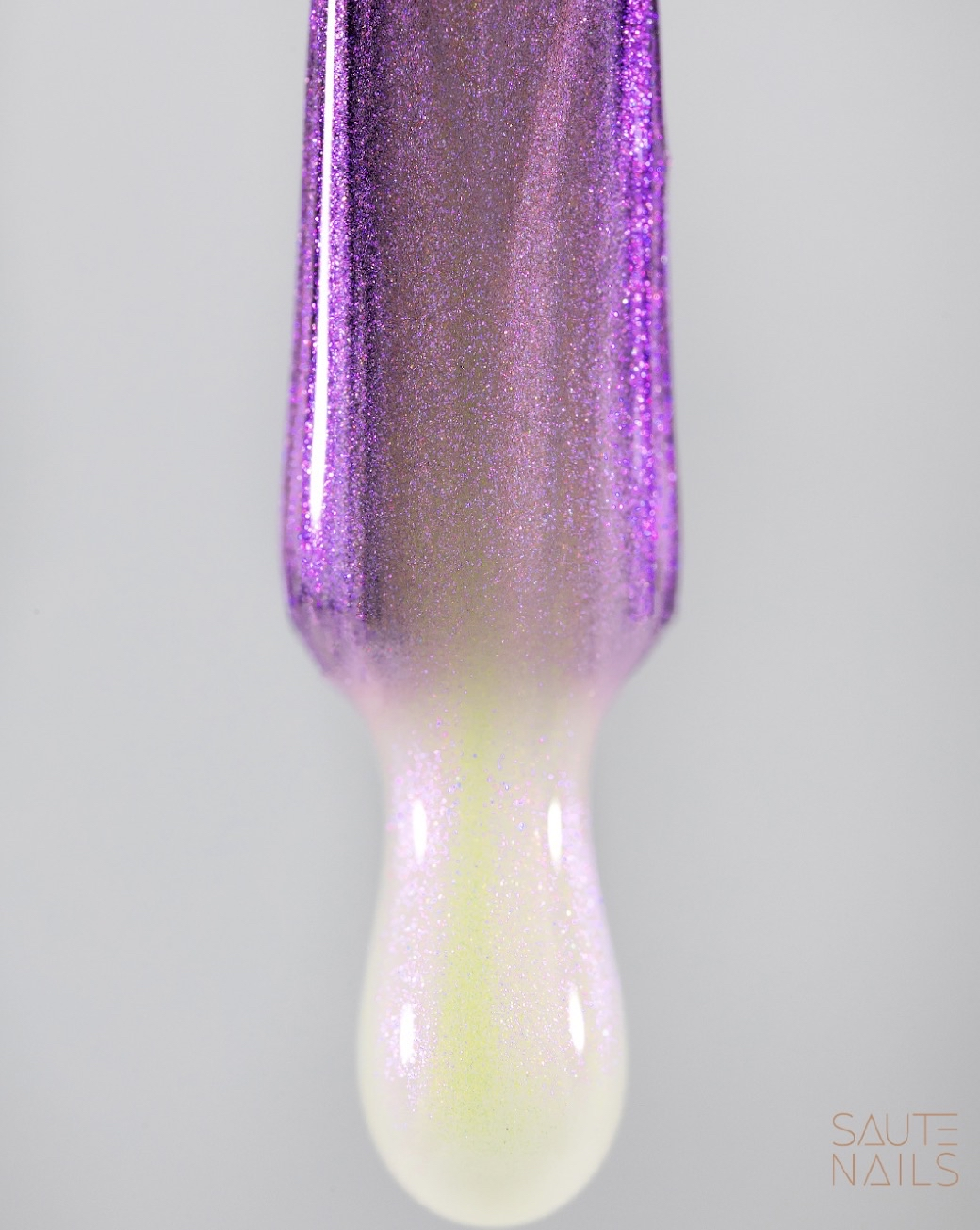 Saute Nails Pink Pearl – Finition Blanc Nacré Effet Perlé