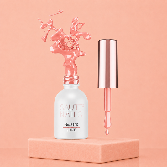 Couleur Semi-Permanente Saute Nails n°140 Juicy – Rose Néon Vibrant