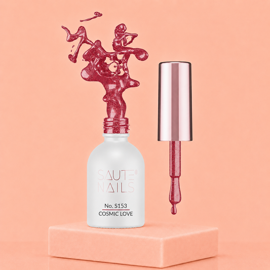 Couleur Semi-Permanente Saute Nails n°S153 Cosmic Love – Rouge Vif