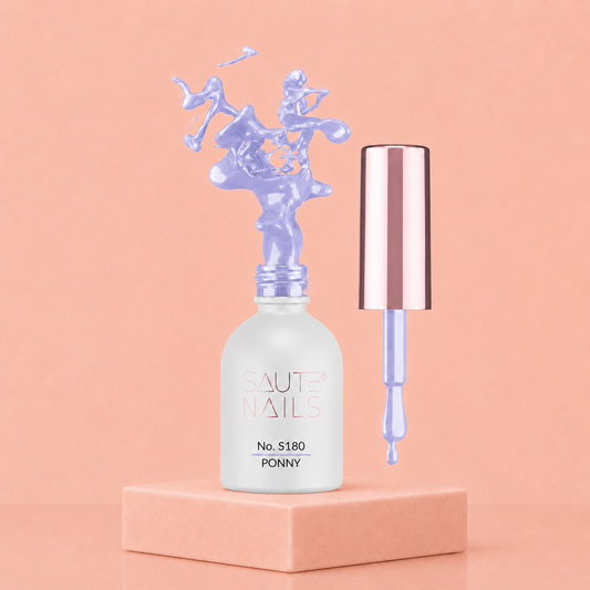 Couleur Semi-Permanente Saute Nails n°180 Ponny – Violet Pastel Doux