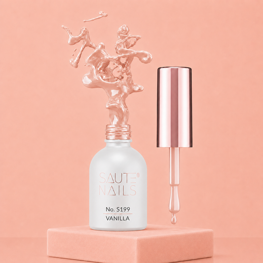 Couleur Semi-Permanente Saute Nails n°199 Vanilla – Beige Vanille Doux