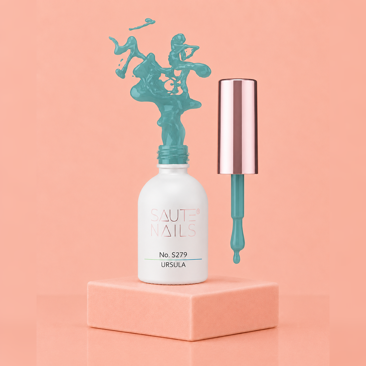 Couleur Semi-Permanente Saute Nails n°S279 Ursula – Vert sirène